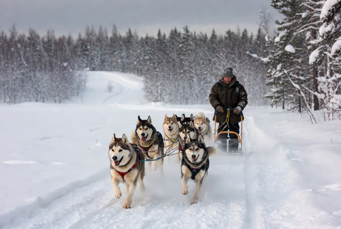 ركوب عربات الهاسكي